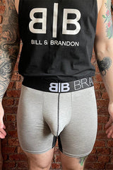BAMBOO BOXER - GREY