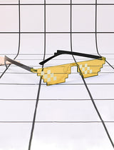 MOSAIC GLASSES - YELLOW