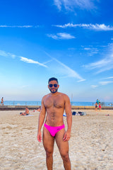 SWIMWEAR - YELLOW + PINK