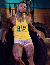 GYM VEST - YELLOW