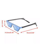 MOSAIC GLASSES - BLUE