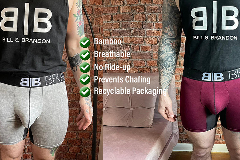 Zero Boxers - Anti-Chafing Bamboo Boxers For Men